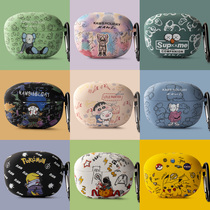 Xiaomi Flipbuds Pro protective cover cartoon soft case FlipbudsPro wireless Bluetooth Active Noise Reduction headphone cover cute millet pro charging bin box shell tide-proof Fl