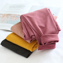 Warm Pants Womens Thin Suede Kneecap Patch Plus Suede Pants Autumn Pants Single Piece Without Marks Tight Inner Threading Pants Lining Pants Autumn winter