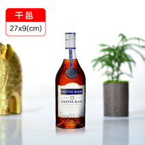 High-end whiskey simulation wine decoration Foreign wine bottle decoration Empty bottle fake wine shooting props Nightclub wine cabinet ornaments