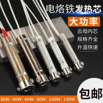 External hot electric soldering iron core electric iron electric iron heating core 30W40W60W80W100W soldering iron heating wire