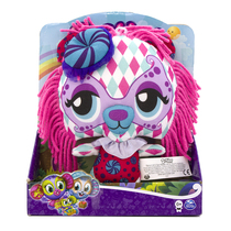 Genuine classic nostalgic old collection ZOOBLES leon female Bakugan pet elf plush doll doll