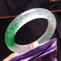 Longyu Culture Glass Permeable Emerald Bracelet Womens jade Jade Gong in Myanmar