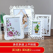 European-style modern minimalist photo frame setting 7 inch 6 8 10 inch 7 inch childrens photo frame creative frame photo frame photo frame