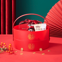 Candy box wedding Chinese style wedding candy box companion gift box fruit plate melon seeds nut snack plate