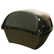 Motorcycle trunk universal large capacity full helmet storage box scooter trunk electric car trunk