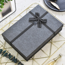 Boys gift box large rectangular shirt box gift box scarf gloves clothing box gift box empty box