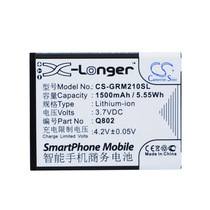 CameronSino applicable Green Orange M2S S2 Mars 2S Q802 mobile phone battery Q802