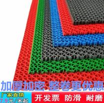  Bathroom non-slip mat Shower room floor mat hollow grid clinker material water mat company fashion thickened shower room