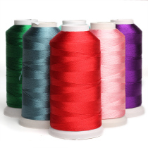 Cijingge China knot bright silk thread Computerized embroidery thread High light tassel thread Spike thread Winding three-strand thread Tower thread embroidery