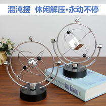 Newton Pendulum Ball Perpetual Motivation Instrument Maglev Chaos Small Pendulum desk Creative Home Decorative Goods Modern Brief