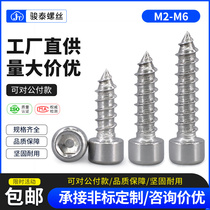 M2M2 M2M2 5 M3M3 5 M4M5M6 304 stainless steel inner hexagonal self tapping screw sound model wood screw