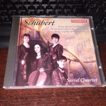 Schubert: The string quartet sorrel quartet Europe has been demolished