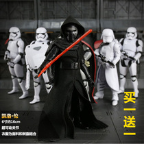  Star Wars White Soldier Darth Vader Fasma 6 inch movable doll doll hand-made toy bag