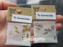 Guihe kiwa Japanese imported diy material accessories gold-plated bracelet connection buckle connection piece closing buckle buckle