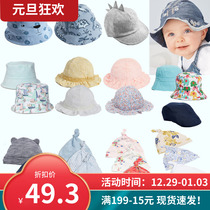 Spot NEXT baby hat fishermans hat male and female baby cotton newborn hat cotton cap