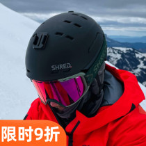 2022 new Italian shred notion noshock single double board men and women ski helmets half armor M number