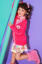 (spot)5% off Japanese em autumn and winter earthmagic girl sweater sweater(30-146)