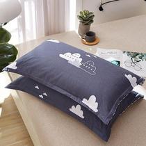 Bedding household goods new head cover Shen cover cotton pillow case pair of pillowcase Cotton
