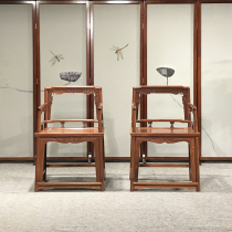 Factory direct sale iron pear wood rose chair Ming style iron wood furniture Ming and Qing classical book chair literati chair boudoir chair