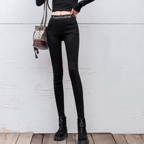 Leggings womens outer wear 2021 Spring and Autumn New High waist slim tight net red all small feet pencil magic pants