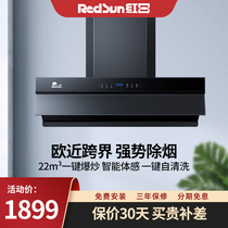 Redsun Redsun Red Day CXW-300-RTEU09 smoking machine household kitchen with large suction of EU cross border