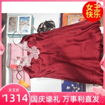 Wanshili Hangzhou new spring and summer silk silk Mulberry silk Lady sexy suspender shorts set pajamas Silk