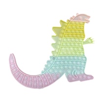 Rainbow press by Le decompression artifact toy pinched baby pressing net red jitter childhood girl