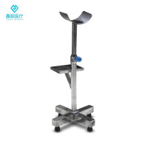 Stainless steel medicine change tripod support shelf foot rest Medical footstool foot rest thickened foot fracture fixing brace