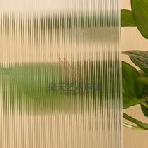 Small wick textured art embossed glass customizable tempered glass to figure done partition doors and windows Xuanguan