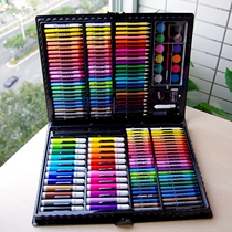 Watercolor pen set drawing tools Primary School colored pen kindergarten brush pencil crayon art learning supplies