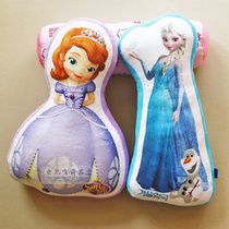 Export Korea original single cute Princess Sophia pillow Frozen Aisha plush cartoon pillow cushion cushion