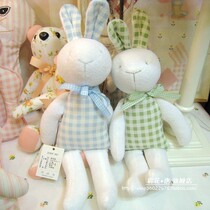 Christmas bunny creative home fabric decoration handmade fabric cute puppet original Doll Doll small