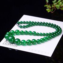 Madagascar agate tower chain choker turquoise necklace ladies agate sweater necklace