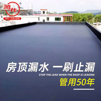 Roof waterproof leak repair material roof crack liquid coil coating square leak-proof water glue polyurethane asphalt paint