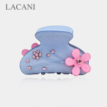 South Korea gripper head hairclip acrylic medium fa zhua clip ma wei jia simple hairclip adult hair ding jia