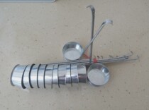 ? Dengzhan cake fried mold scallion oil Baba cake household pot fried noodle nest spoon oil pier tool