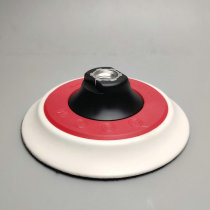 5 inch soft edge high speed adhesive plate car paint surface beauty polishing machine paste polishing sponge and wool plate with sticky plate