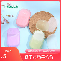 50 pieces of soap tablets Travel portable disposable hand washing soap tablets Childrens hand washing soap paper Carry-on standing