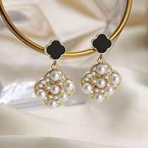 Winy Earbuds Pin Earrings Adorned Golden South Korea Inins Individuality 100 Hitch Yofashion Net Red Temperament Advanced Sensation