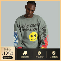 CPFM smiling face round neck sweater kanye Kan ye with the same child meets the ghost men and women couples pullover long-sleeved T-shirt tide