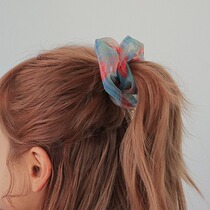 stylenanda South Koreas 20th early summer new sweet plaid theme pleated hair ring ~ hair rope