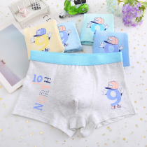 Cotton childrens underwear boys 3 flat corners 4 cotton 5 Four Corners 6 middle and big Children 7 boys 8 Primary School students 10-12 years old