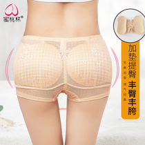 Hip shaping pants Hip summer beauty body pants female fake ass Feng Cross artifact net red small magic pants ultra-thin