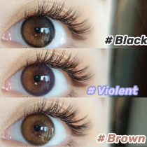 Glass beads purple beauty pupil 2021 New half year throw female small diameter official website