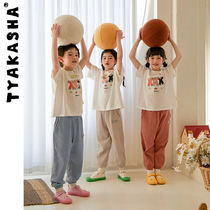 (IP Series) TYAKASHAKIDS Takasha pants Summer childrens mosquito pants Light and thin casual pants