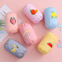 Han Edition Autumn Winter Children Waterproof Cuff Boy Girl Cartoon Cute Anti-Fouling Protective Sleeves Anti Dirty Baby Cuff Head Wholesale
