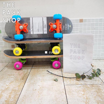 ■ The Park Shop Japanese classic children handsome cool skateboard rose white yellow spot