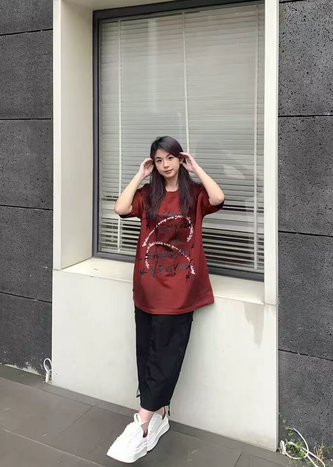 snowelf小个子真皮厚底小白鞋麦昆同款增高设计春夏透气不闷脚休闲板鞋百搭