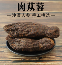 Zhengzong Xinjiangs Cistanche Wild Desert Large and Male Lock Yang Whole Slices of Sliced Bubble Wine 500g