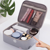 Wash bag net red cosmetic bag ins Wind Super fire girl heart small portable large capacity Travel storage bag box